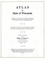 Wisconsin State Atlas 1959 